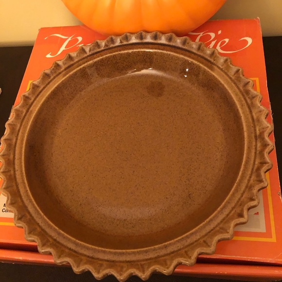 Pumpkin pie plate with lid - Picture 5 of 7